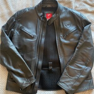 Ducati Leather Motorcycle Jacket